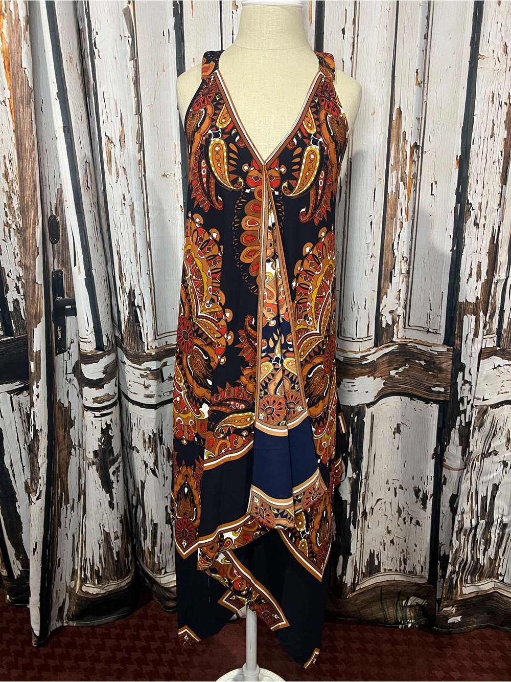 Boho Halter Maxi Dress